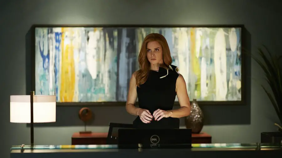 Still of Sarah Rafferty in Suits and Mea Culpa