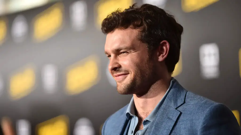 Alden Ehrenreich at event for Solo: A Star Wars Story