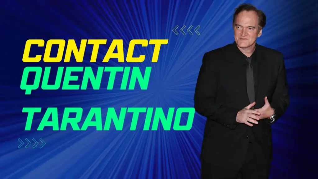 Contact Quentin Tarantino