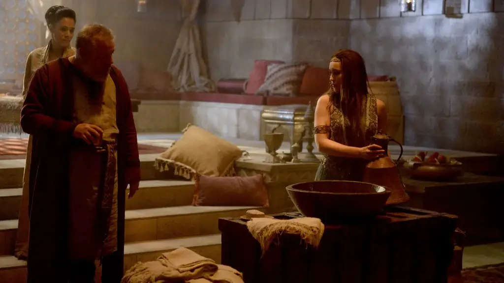 Still of Christina Chong and Simone Kessell in Of Kings and Prophets