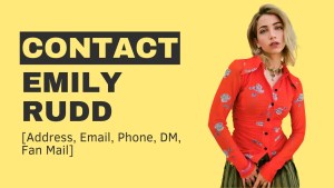 Contact Emily Rudd