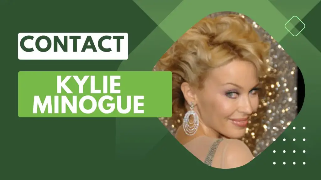 Contact Kylie Minogue