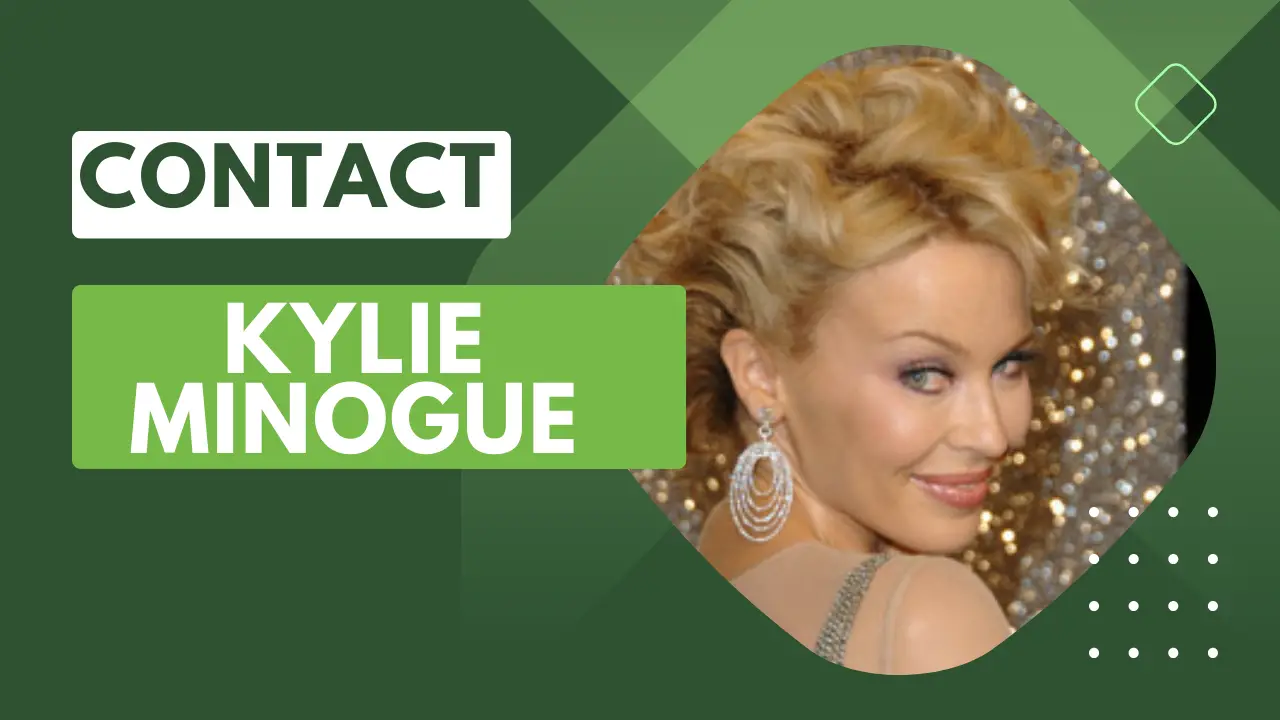 Contact Kylie Minogue [Address, Email, Phone, DM, Fan Mail] – Tales ...