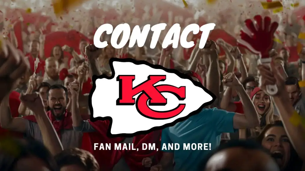 Contact Kansas City Chiefs [Fan Mail, DM, and More!]
