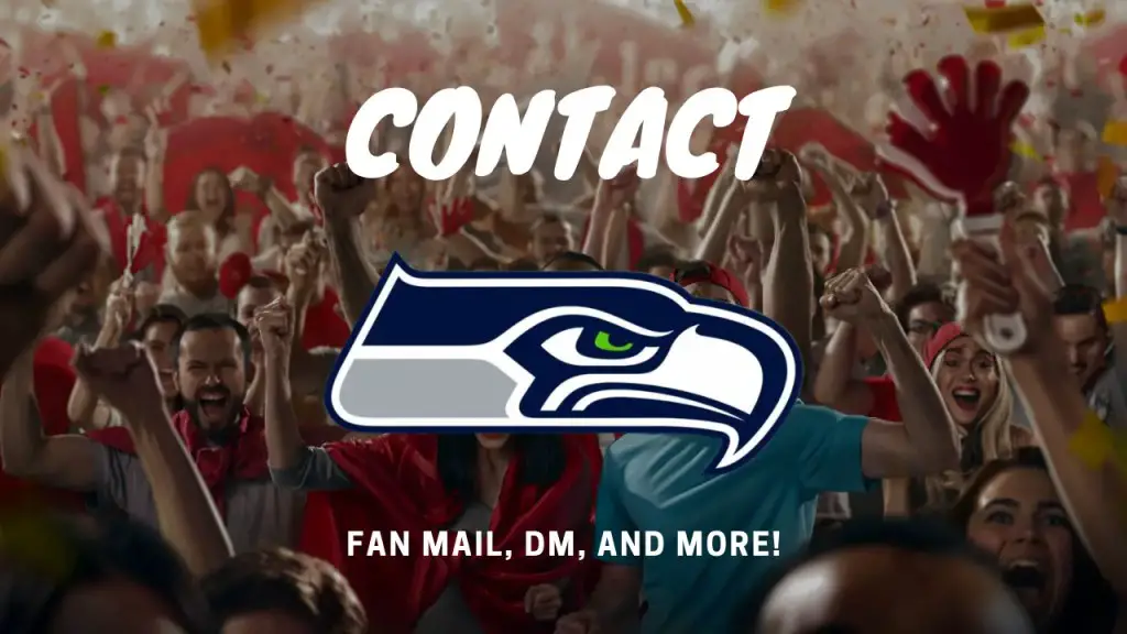 Contact Seattle Seahawks [Fan Mail, DM, and More!]