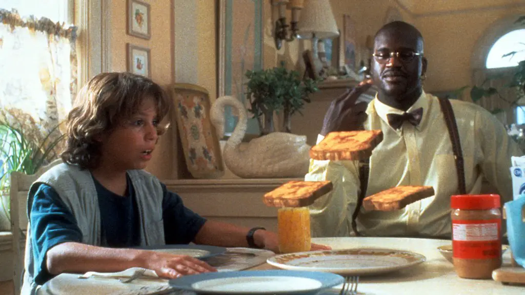 Still of Shaquille O'Neal and Francis Capra in Kazaam