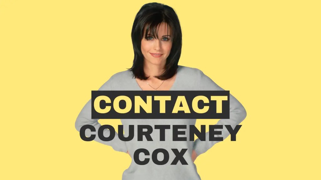 Contact Courteney Cox