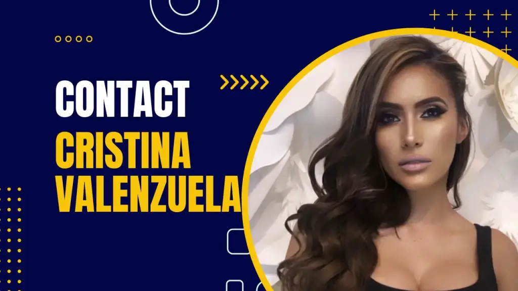 Contact Cristina Valenzuela
