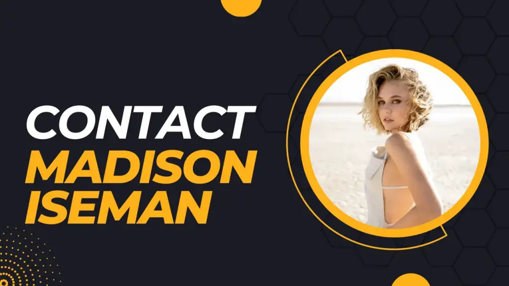 Contact Madison Iseman