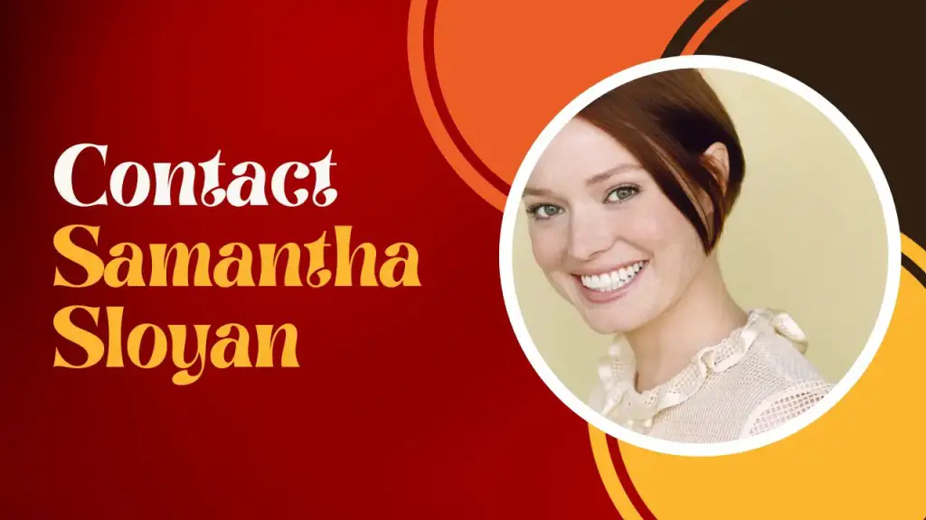 Contact Samantha Sloyan