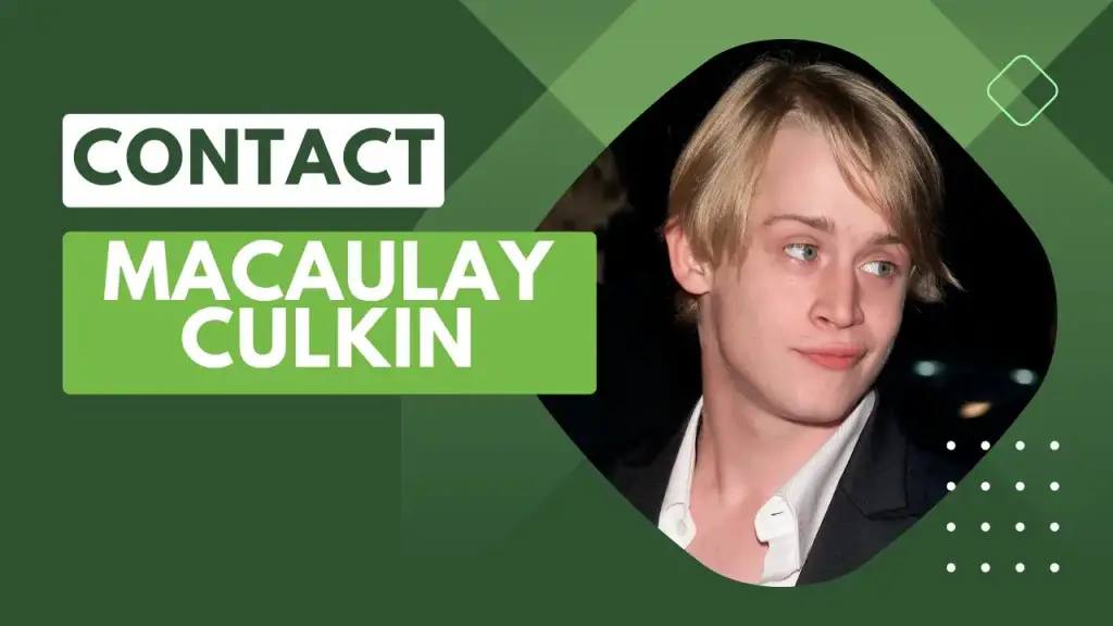Contact Macaulay Culkin