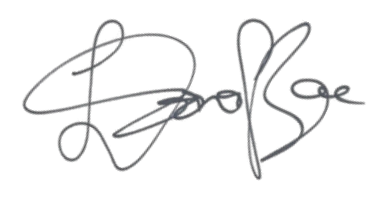 Bae Doona's Autograph
