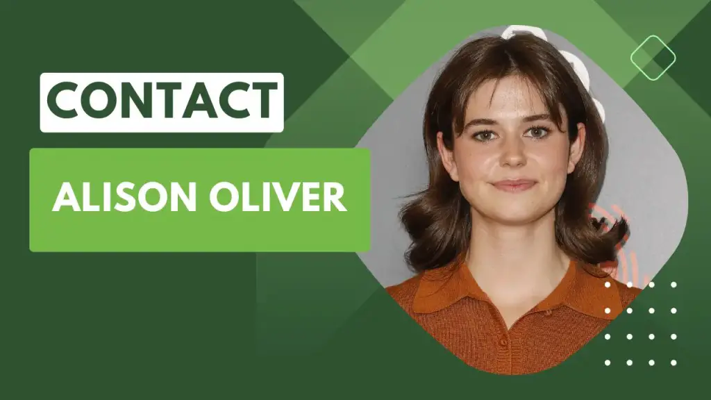 Contact Alison Oliver
