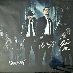 Gotham Cast Autographed 11x14 Signed by Ben McKenzie, David Mazouz, and Clare Foley