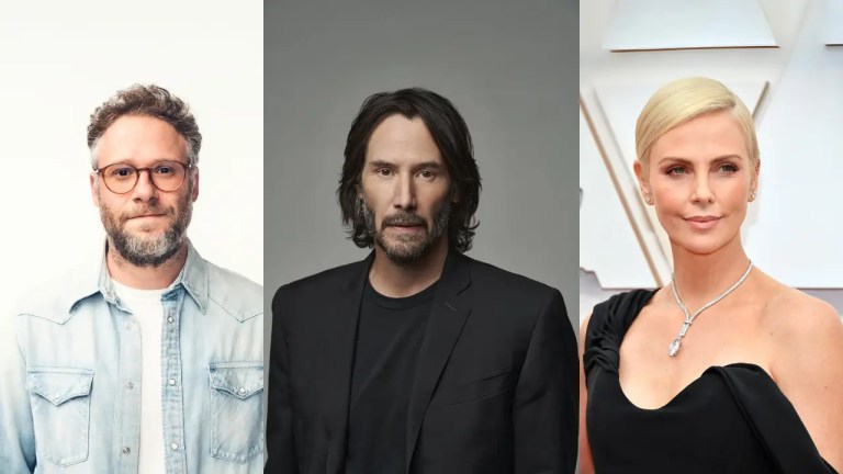 Keanu Reeves, Seth Rogen, Charlize Theron Team Up for Spy House