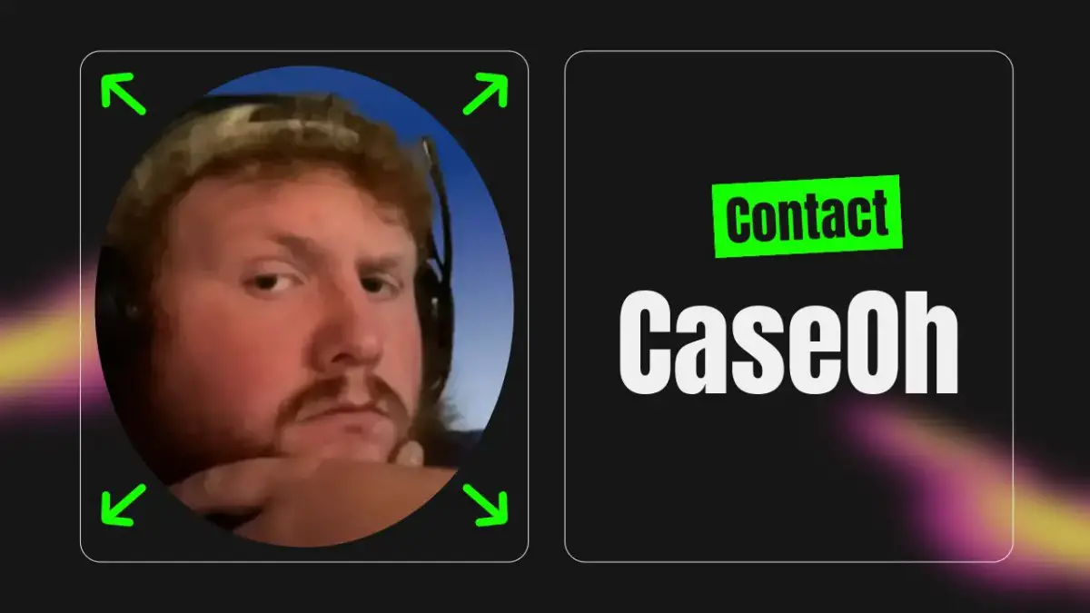 Contact CaseOh [Address, Email, Phone, DM, Fan Mail] Tales From The