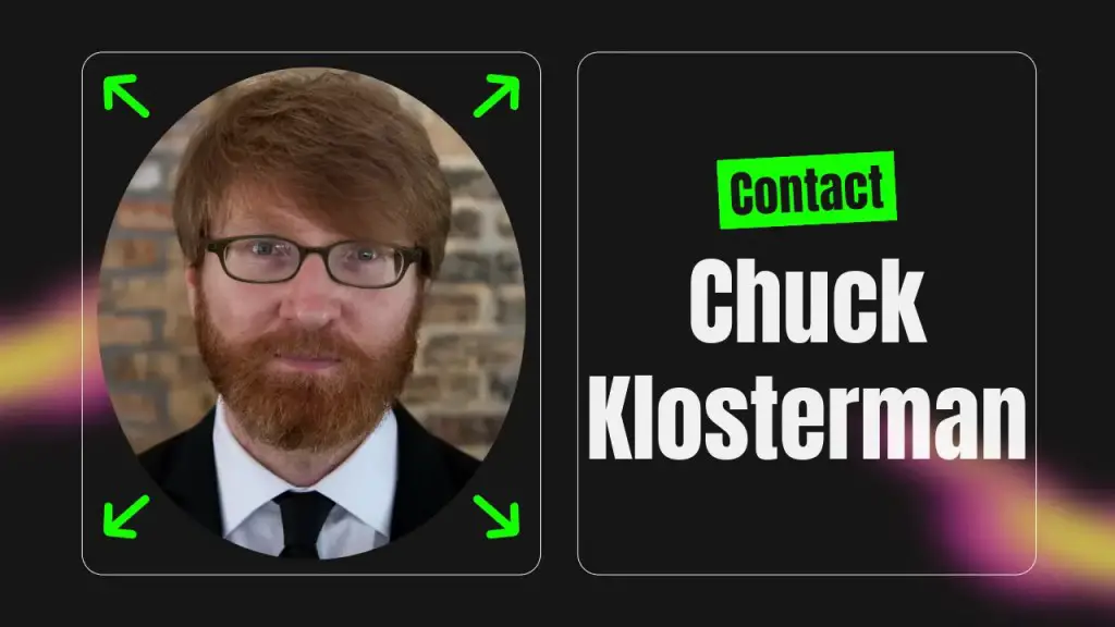 Contact Chuck Klosterman