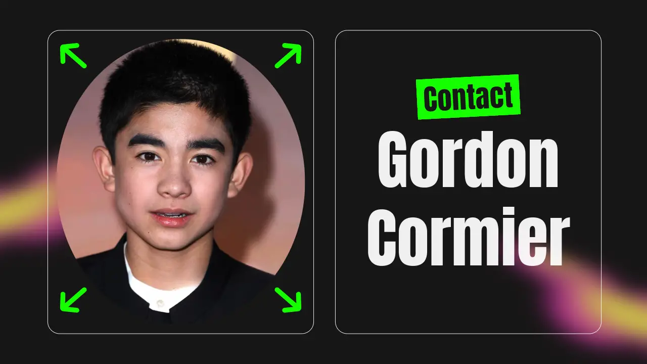 Contact Gordon Cormier [Address, Email, Phone, DM, Fan Mail] – Tales