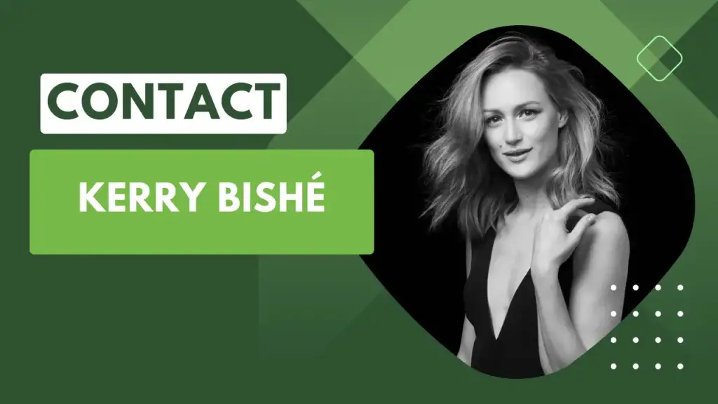 Contact Kerry Bishé