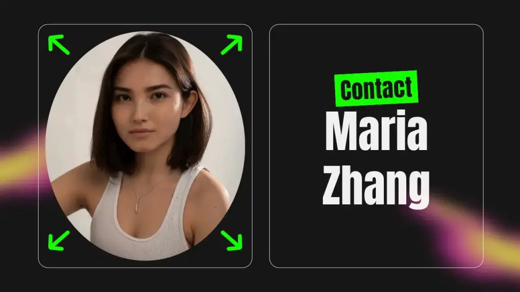 Contact Maria Zhang
