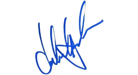 Dichen Lachman's Autograph