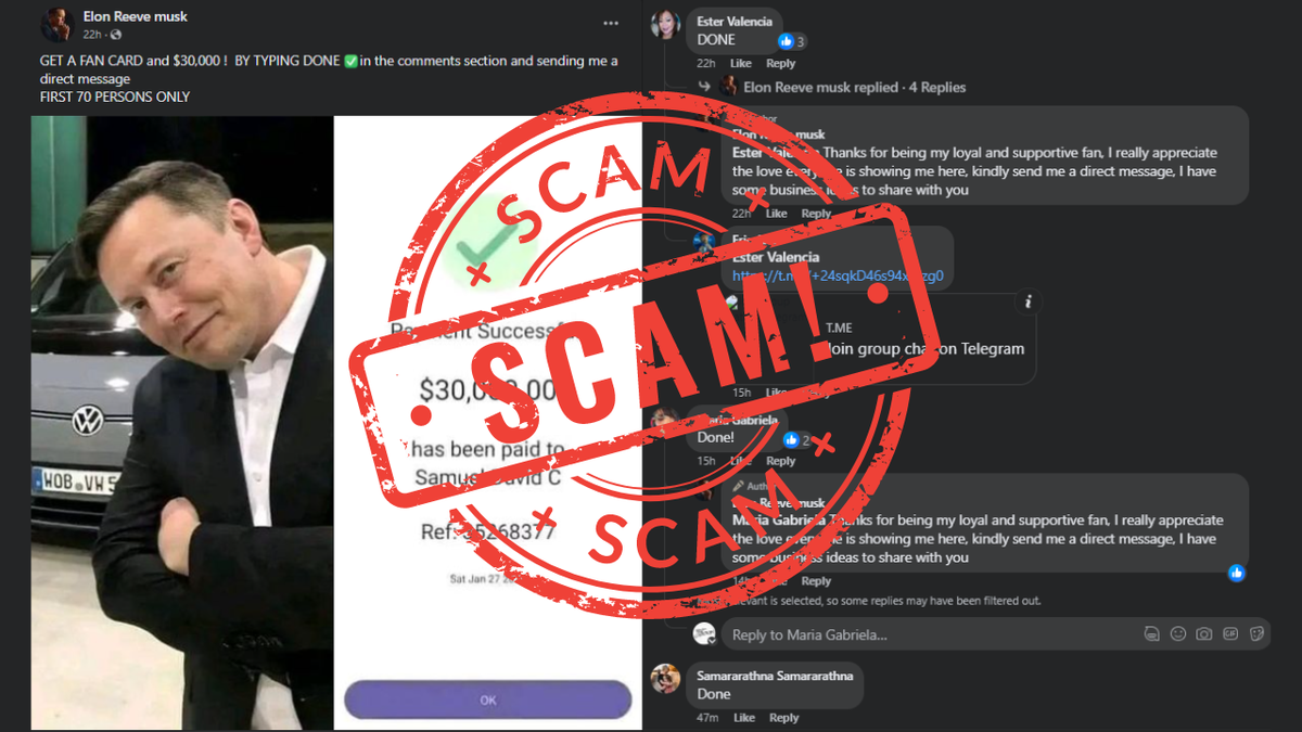 Fan Card Scam