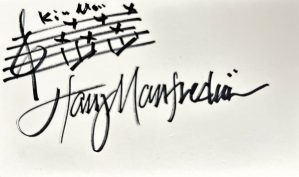 Harry Manfredini Autograph 2