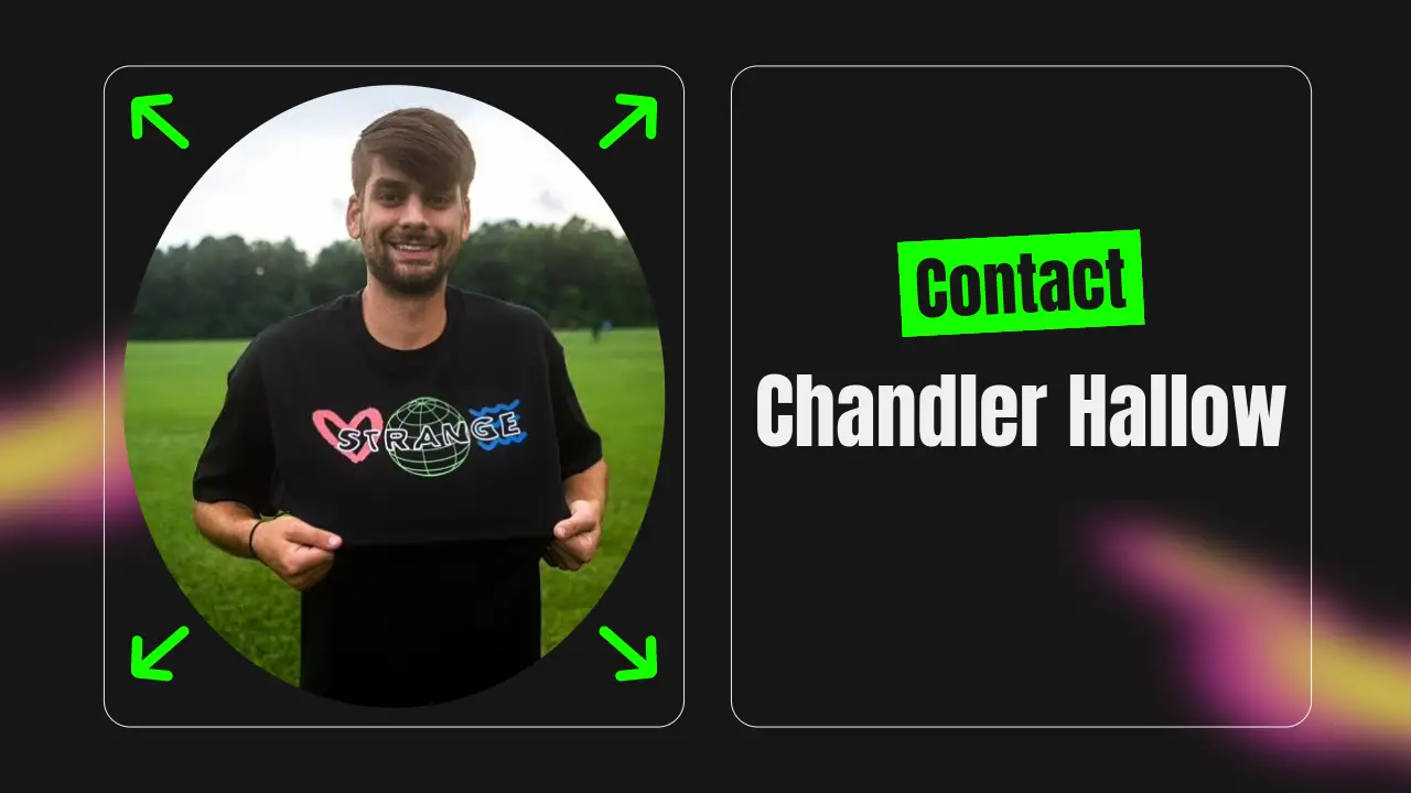 Contact Chandler Hallow [Address, Email, Phone, DM, Fan Mail] – Tales ...