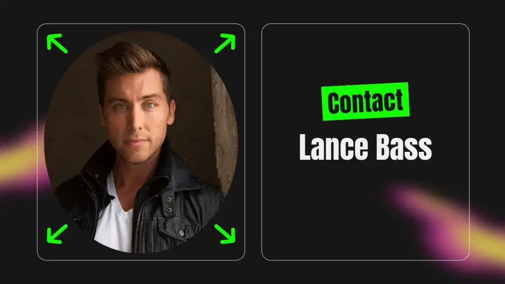 Contact Lance Bass