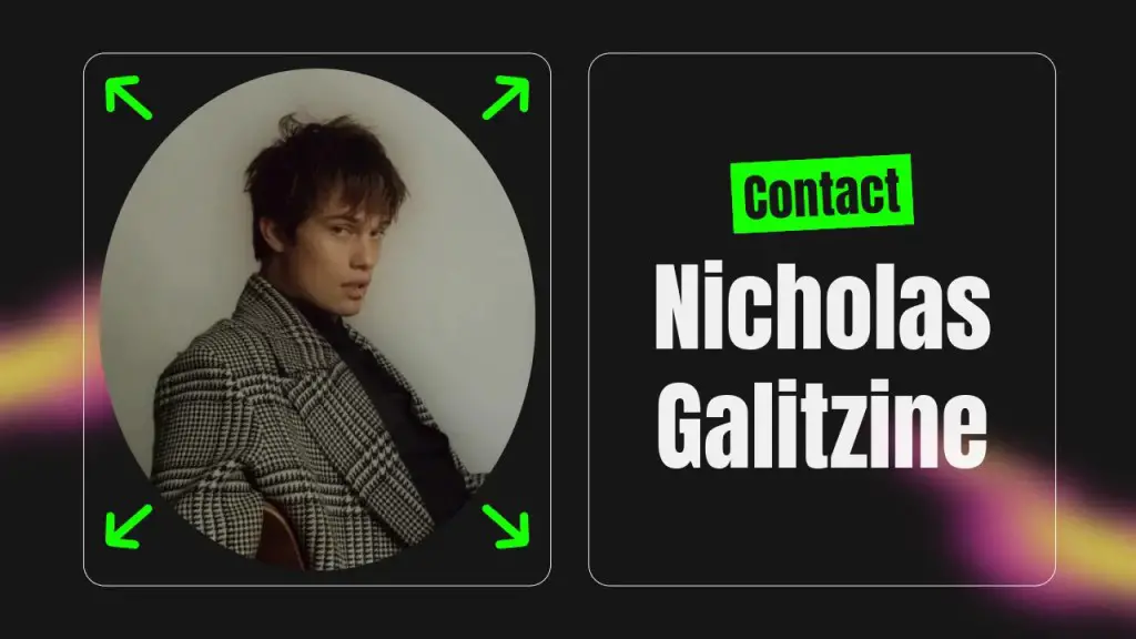 Contact Nicholas Galitzine