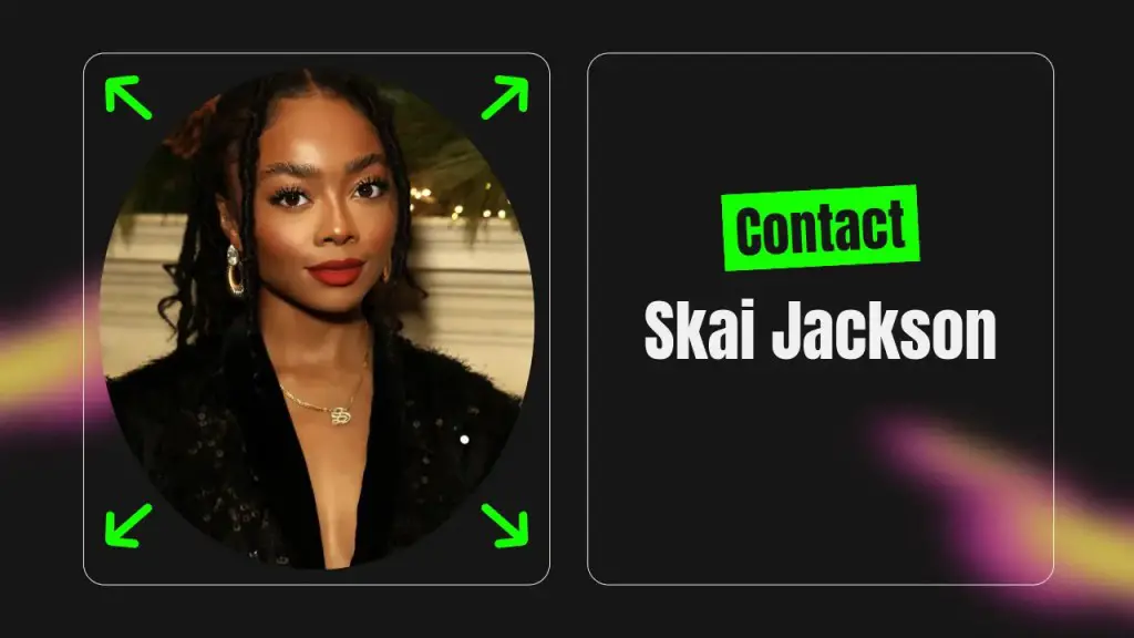 Contact Skai Jackson
