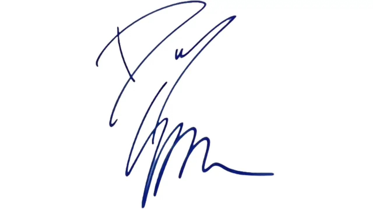 Danny Elfman's Autograph