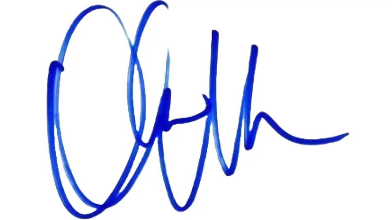 Olivia Munn's Autograph