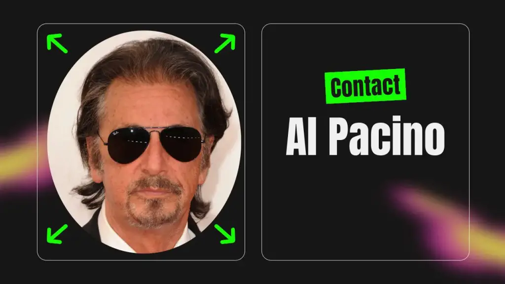Contact Al Pacino [Address, Email, Phone, DM, Fan Mail]