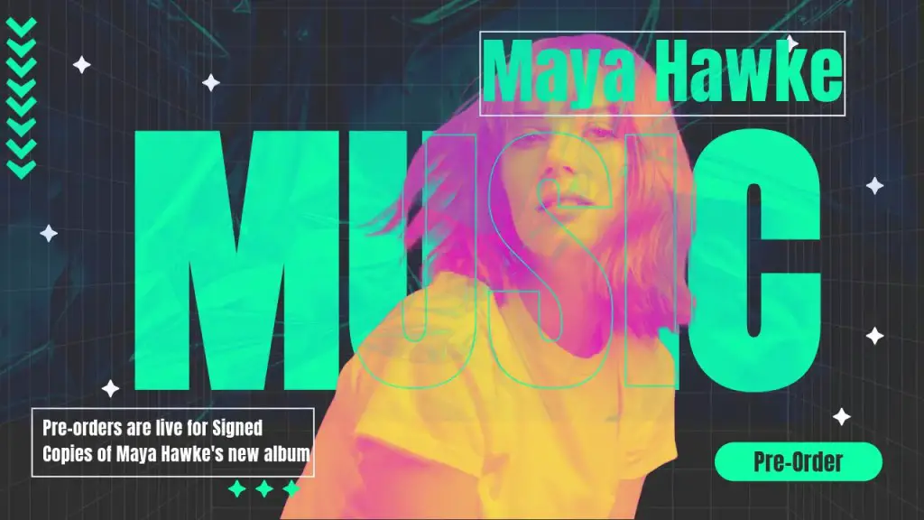 Maya Hawke Signed Album