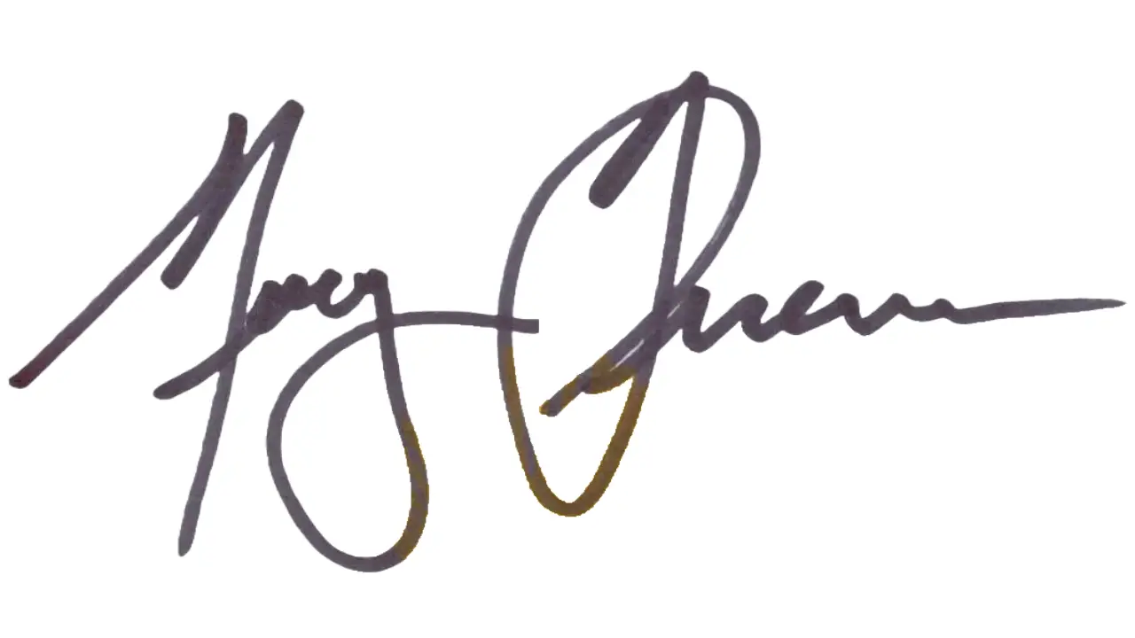Morgan Freeman's Autograph