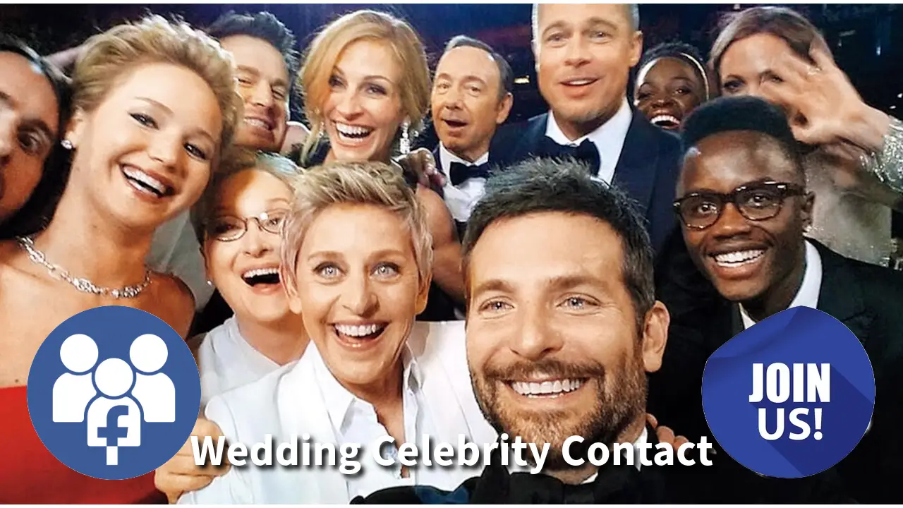 Join the Facebook Group Wedding Celebrity Contact