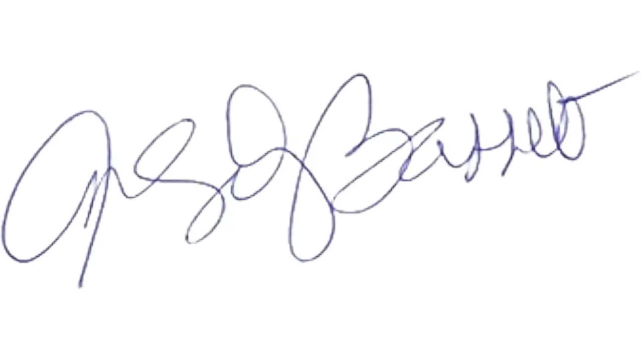 Signature of Angela Bassett
