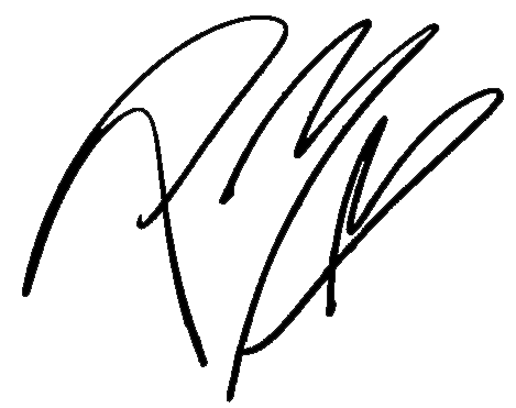 Signature of Post Malone