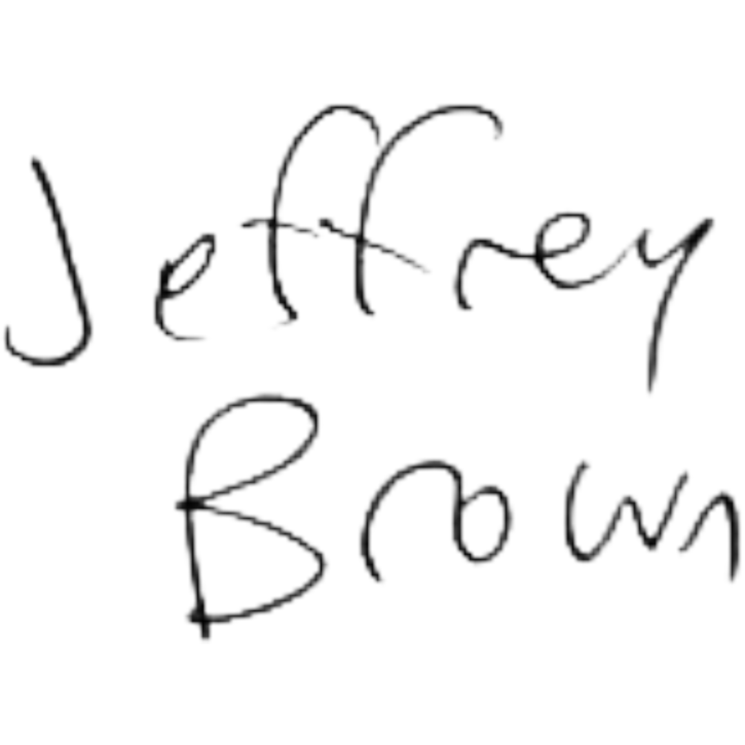 Signature of Jeffrey Brown