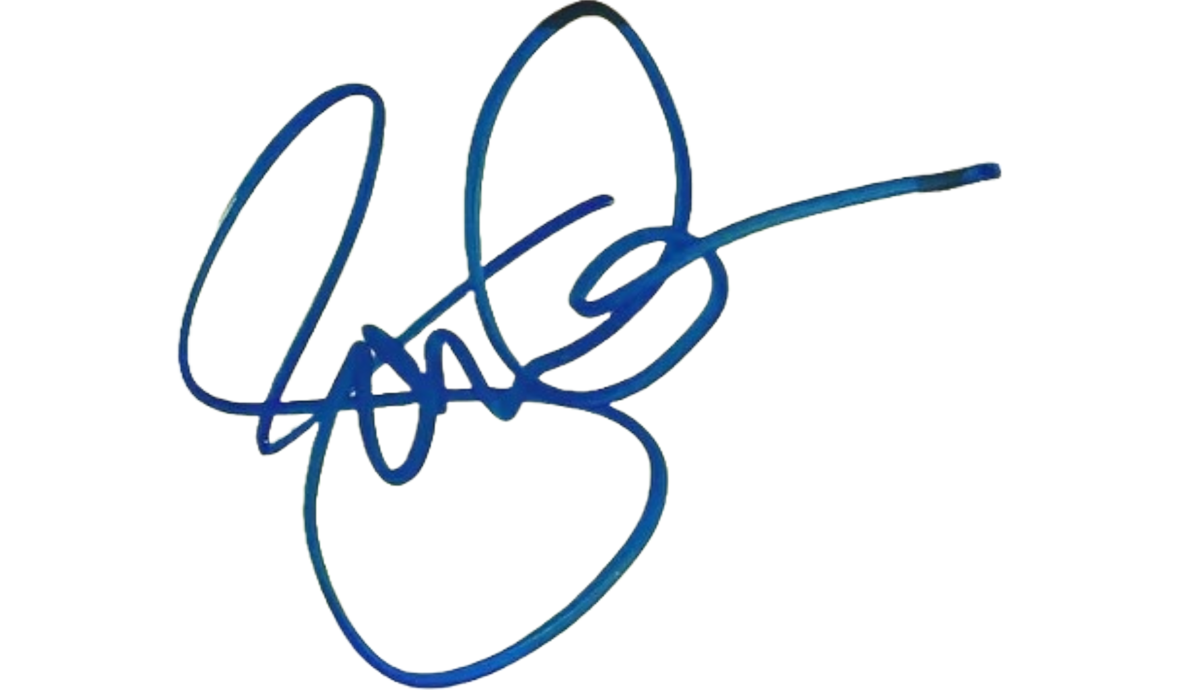 Signature of Jon Gries