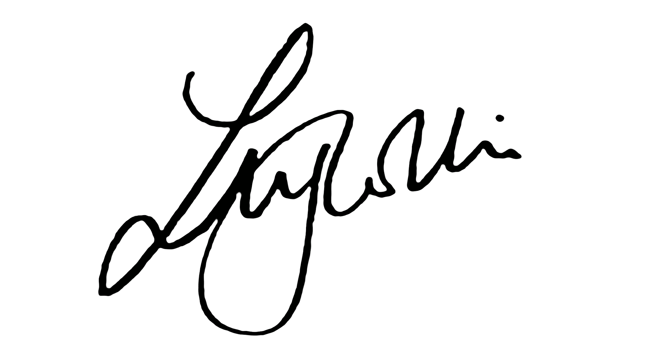 Signature of Lilly Collins