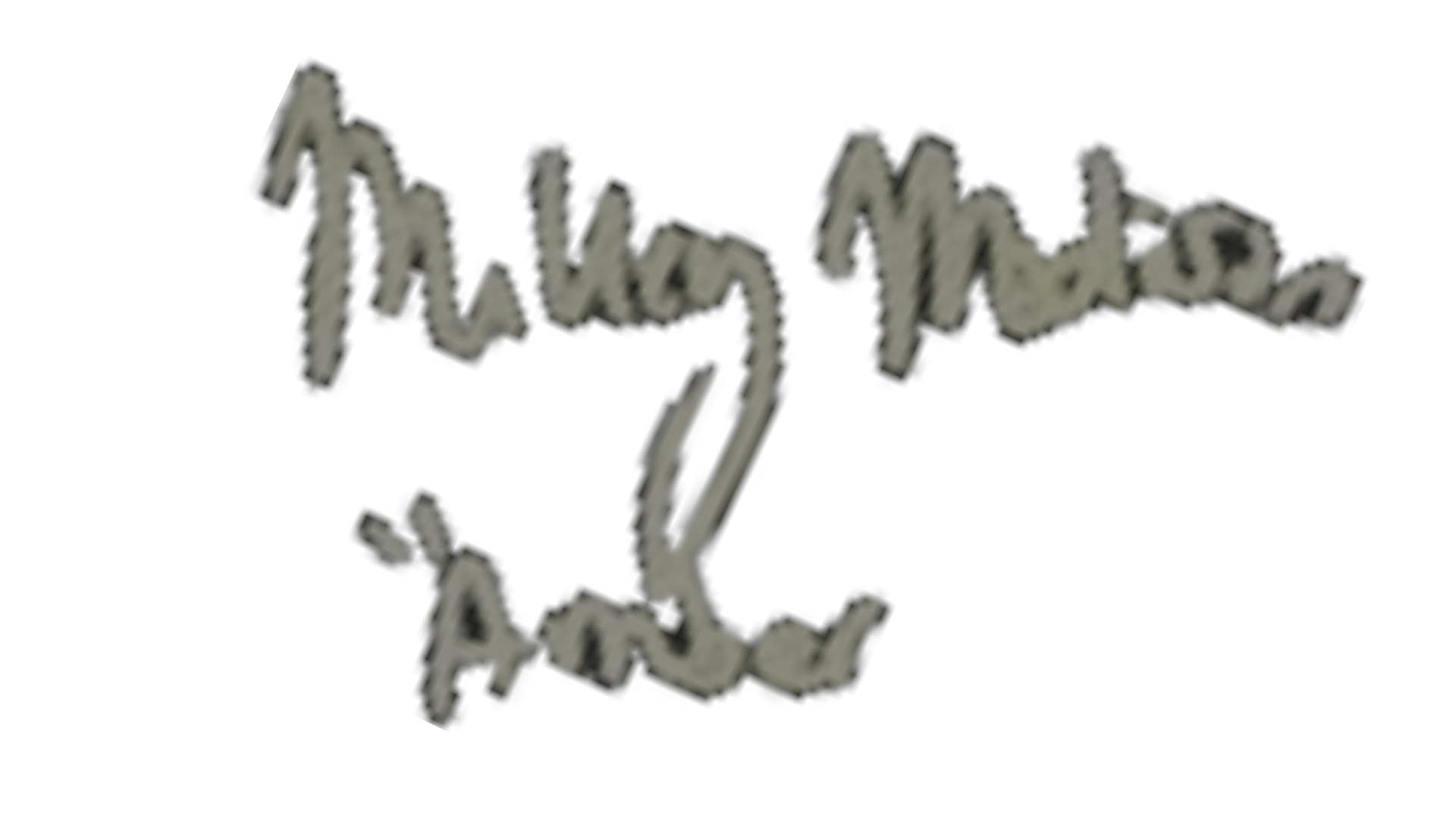 Signature of Mikey Madison