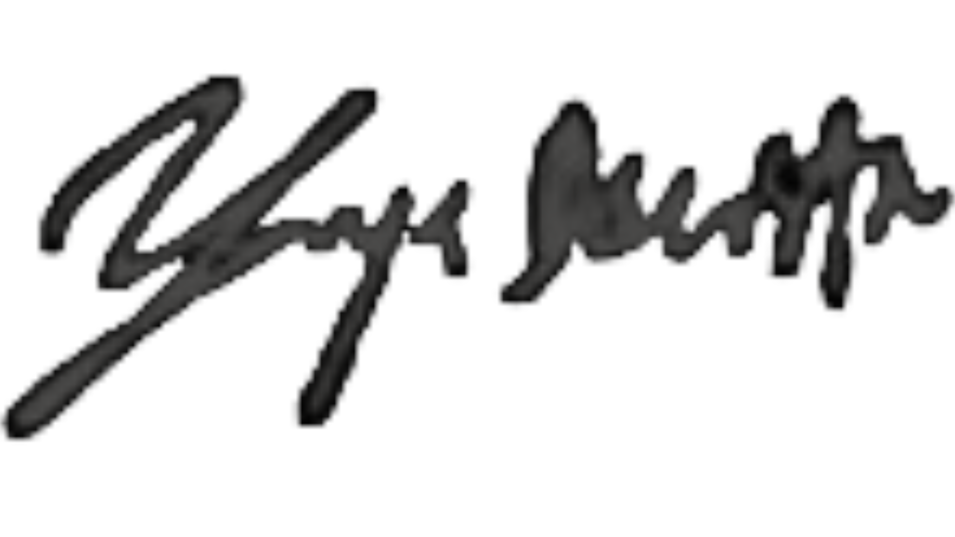 Signature of Yaya DaCosta