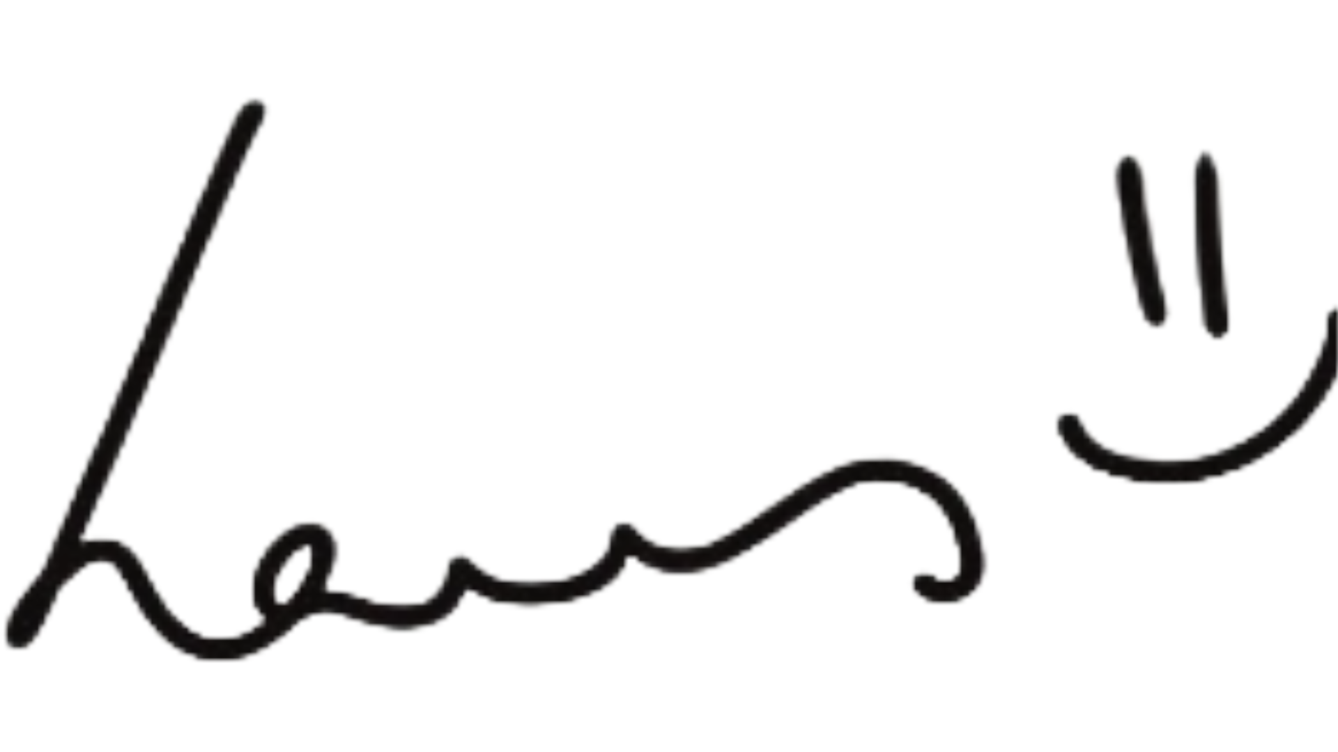 Signature of Louis Tomlinson