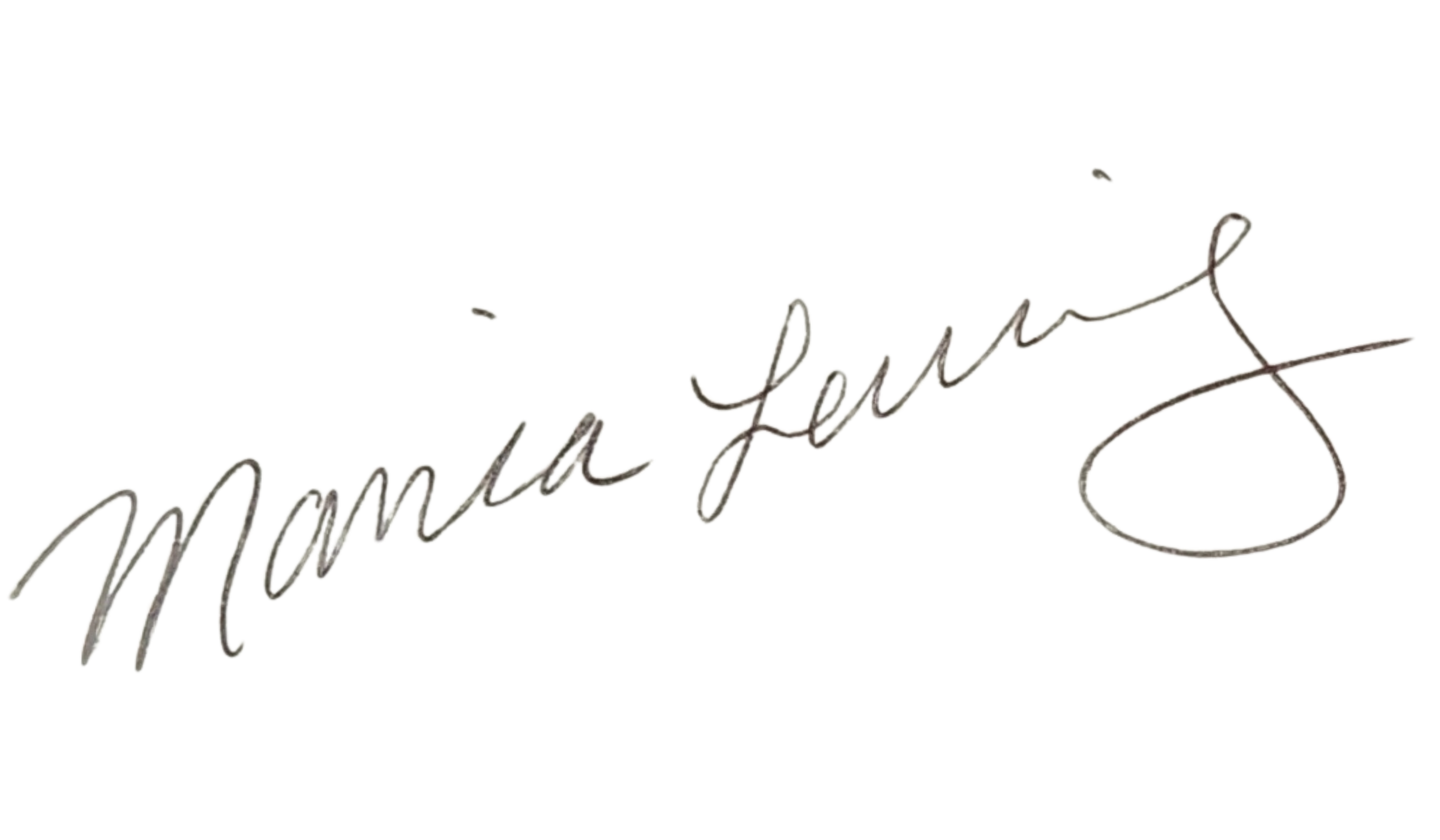 Signature of Monica Lewinsky