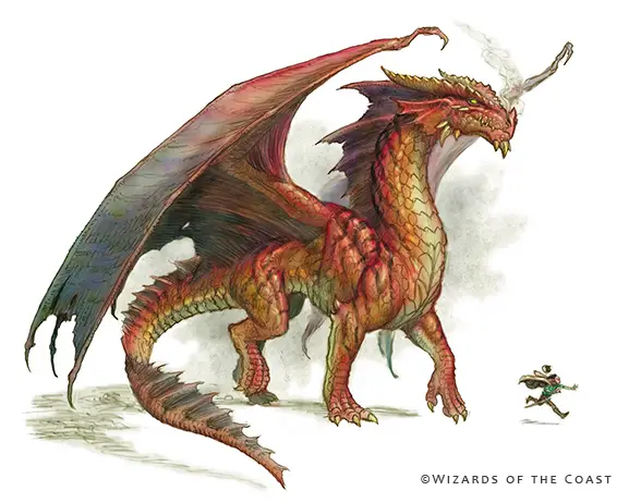 Red Dragon by Todd Lockwood
