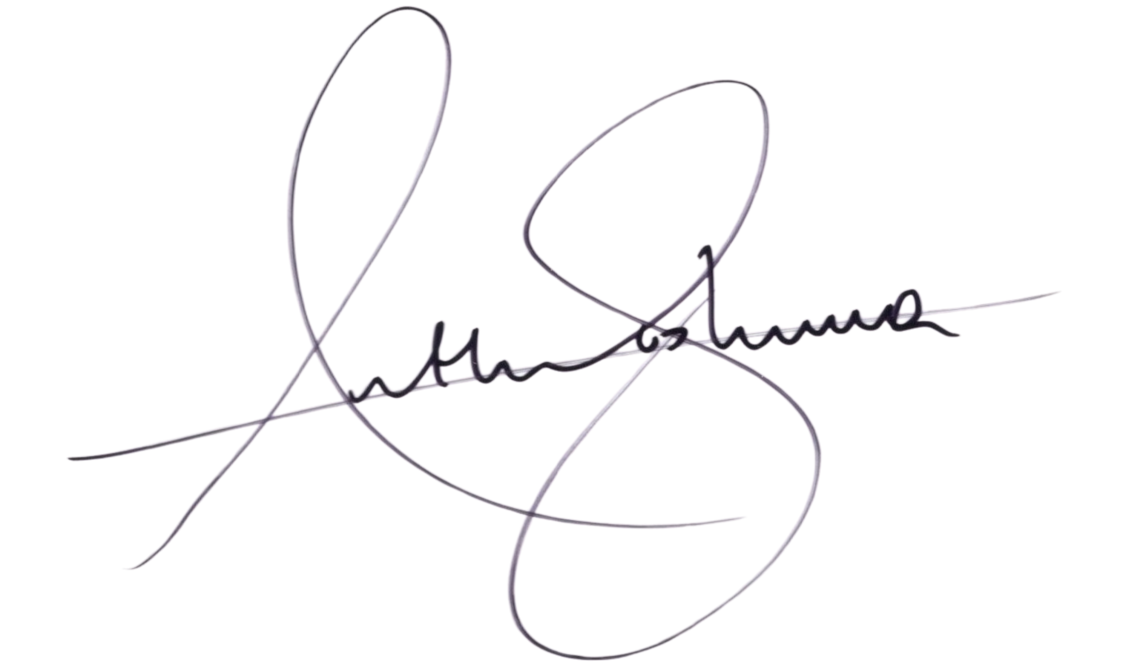 Signature of Anthony Joshua