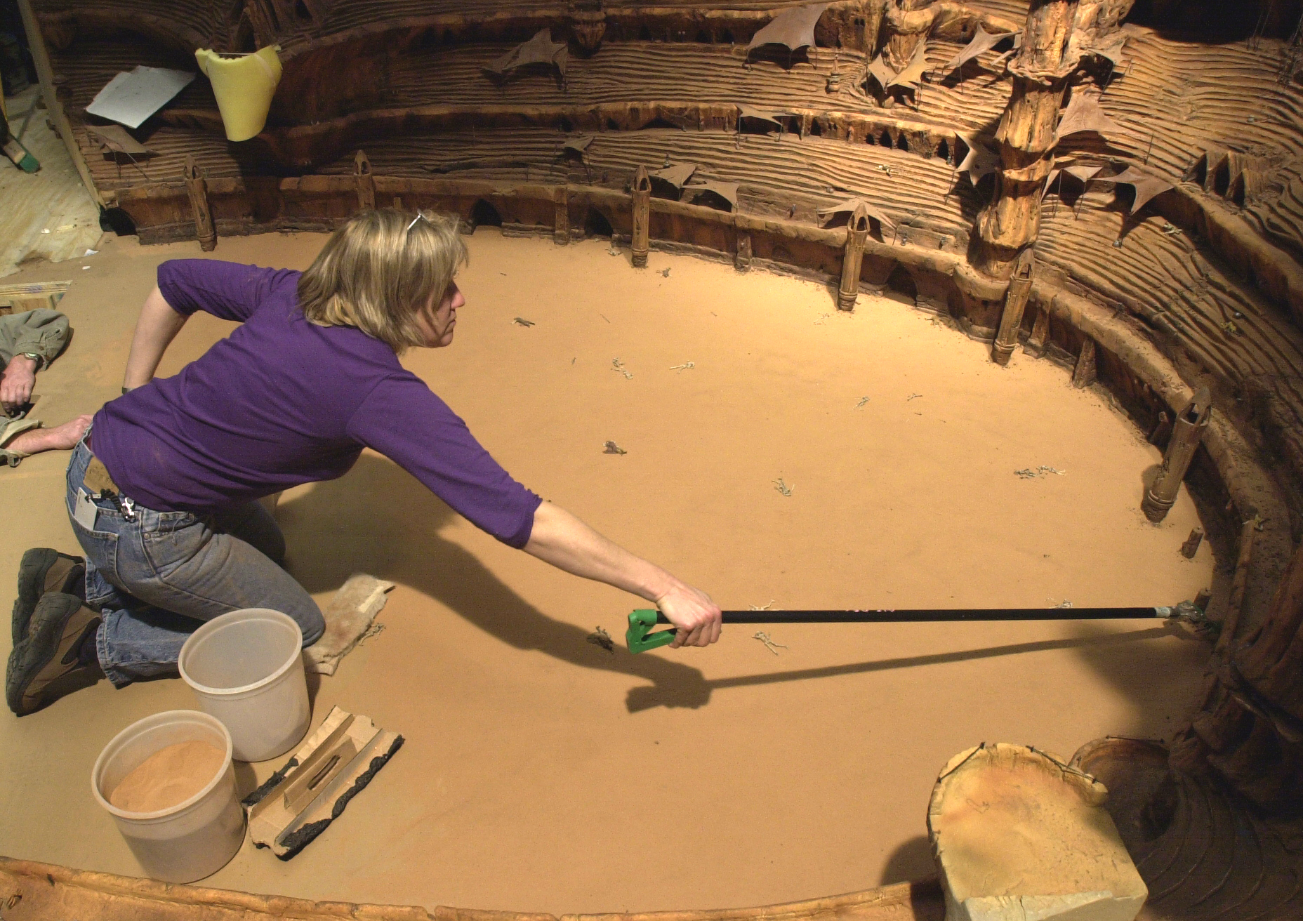 Arena miniature from Star Wars Episode II