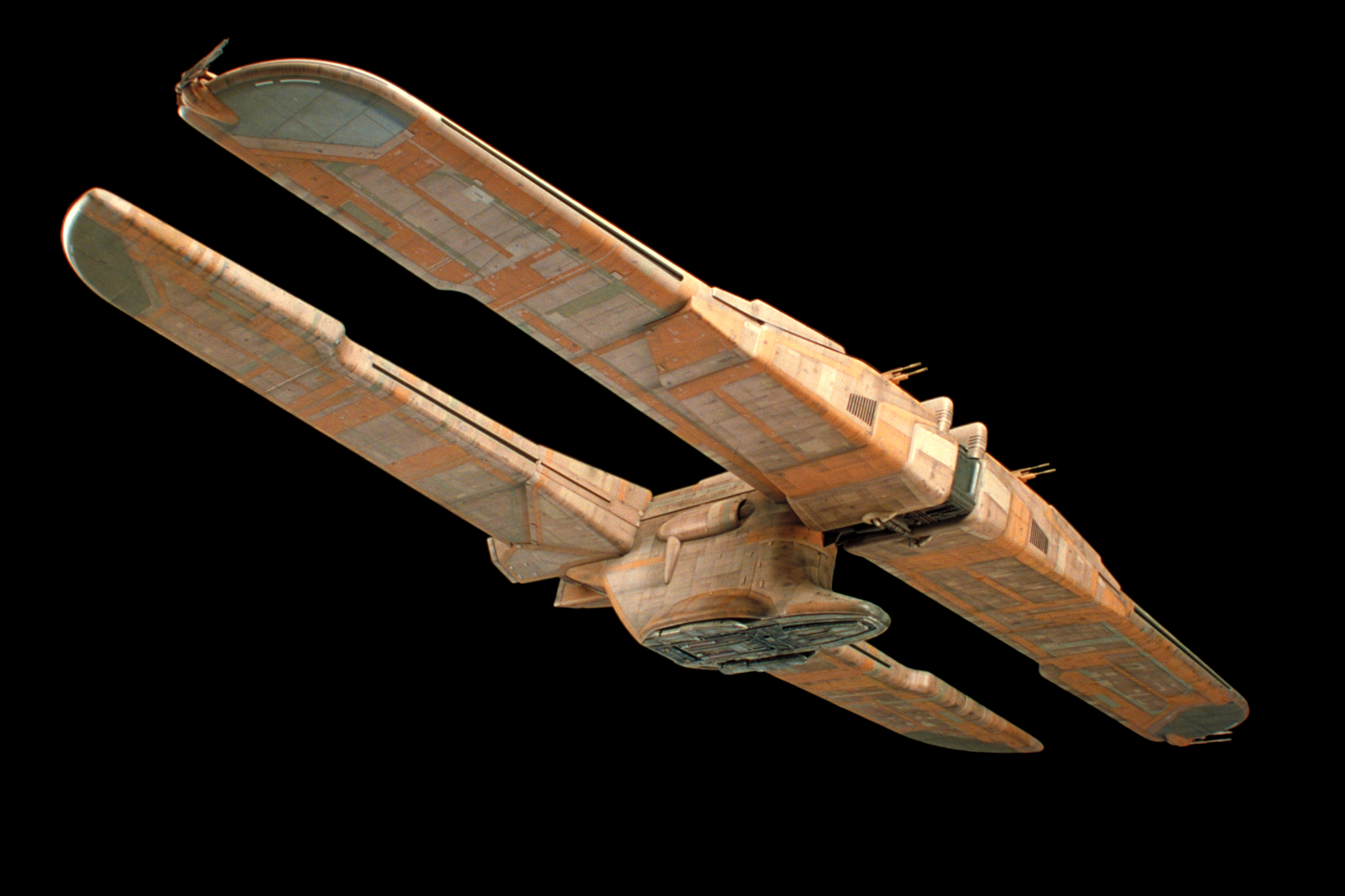 Federation Landing Ship model from Star Wars Episode I